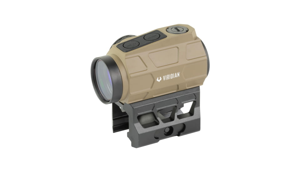 Viridian Weapon Technologies VENTA Reflex Red Dot Sight, 1x22mm, 2 MOA Green Dot, Flat Dark Earth, 981-0195