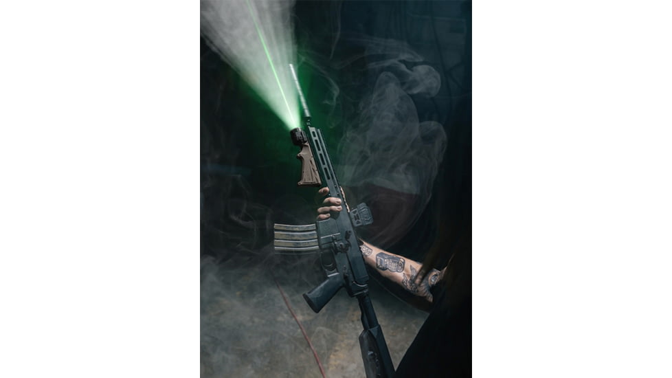 Viridian Weapon Technologies Viridian 4lux 2000 Lumen Light Angled Foregrip Mlok Laser Fde