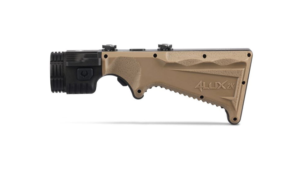 Viridian Weapon Technologies Viridian 4lux 2000 Lumen Light Angled Foregrip Mlok Laser Fde