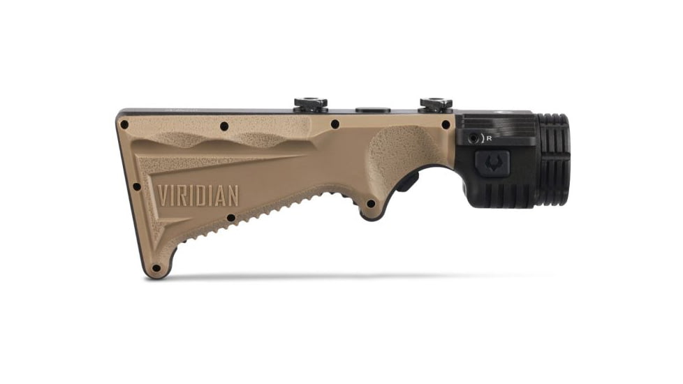 Viridian Weapon Technologies Viridian 4lux 2000 Lumen Light Angled Foregrip Mlok Laser Fde