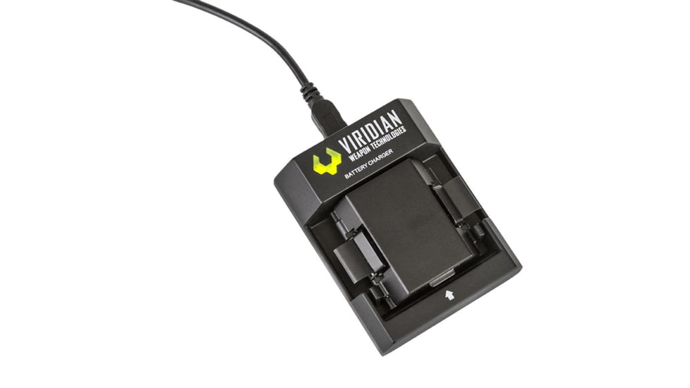 Viridian Weapon Technologies X5L Gen 3 Single Battery Charger, Plus Battery, Black, Small, 990-0021