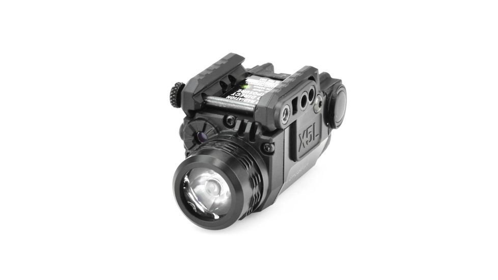 Viridian X5L GEN2 Universal Green Laser Sight, 178 Lumen Tactical Light, Black, X5L