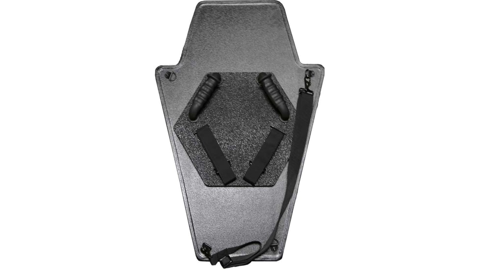 VISM 20w X 30h Level IIIA Ballistic Shield, Black, BPSHLD2030L3A