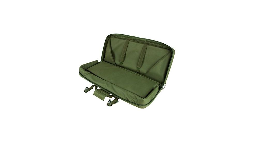 VISM 28in. Deluxe Subgun, AR &amp; AK Pistol Case, Green CVCPD2962G-28