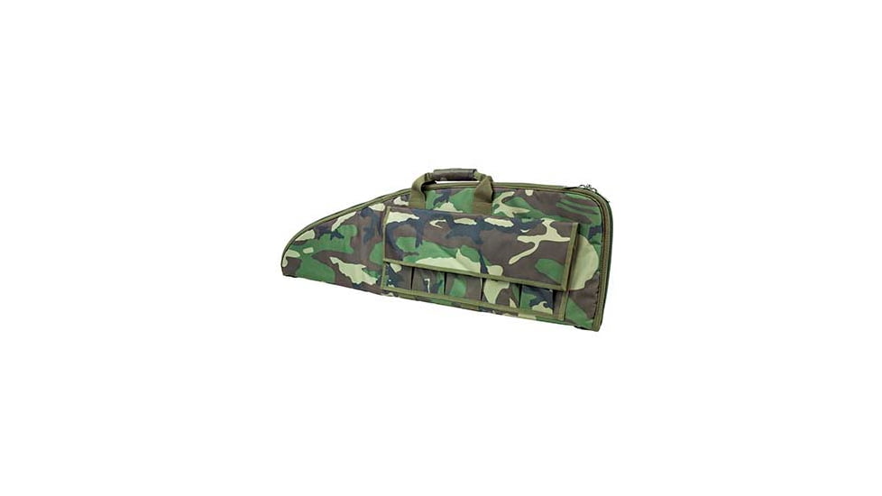 VISM 2907 Series 42in Rifle Case, Woodland Camo, CVWC2907-42