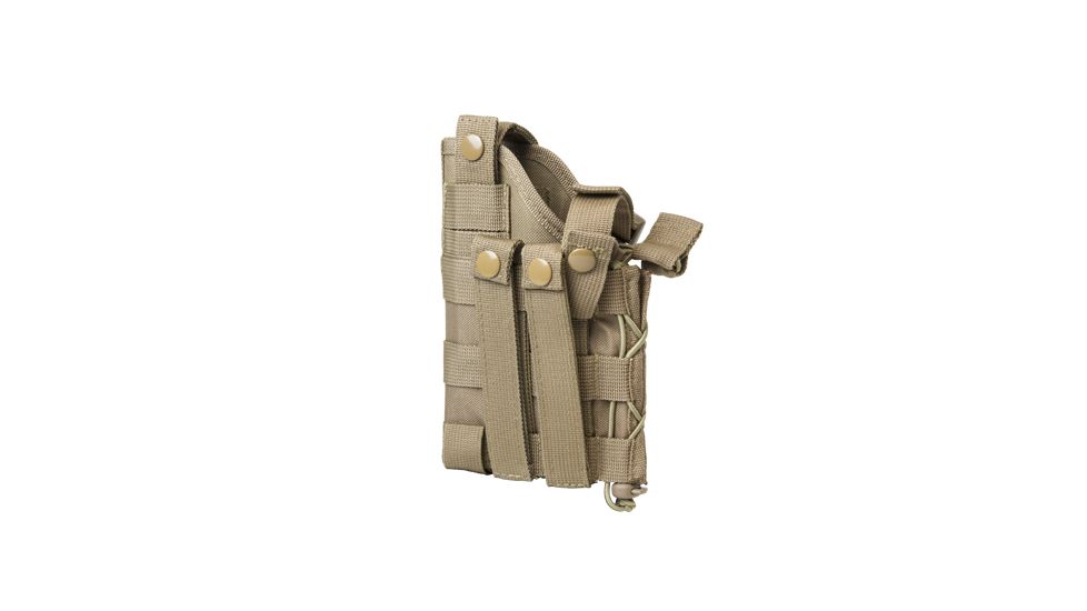 Vism Ambidextrous Modular Molle Holster/Tan CVHOL2953T