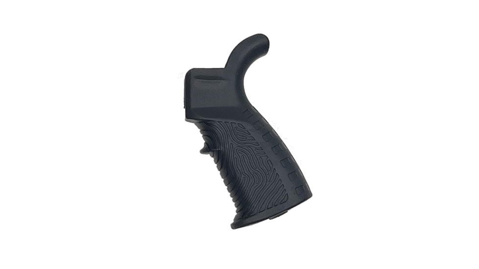 VISM AR Rubber Grip w/Beavertail, Black, VG123