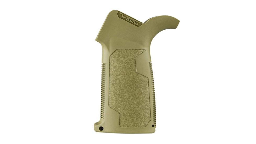 VISM AR15 Ergonomic Pistol Grip w/ Storage Compartment, Tan VAGPART
