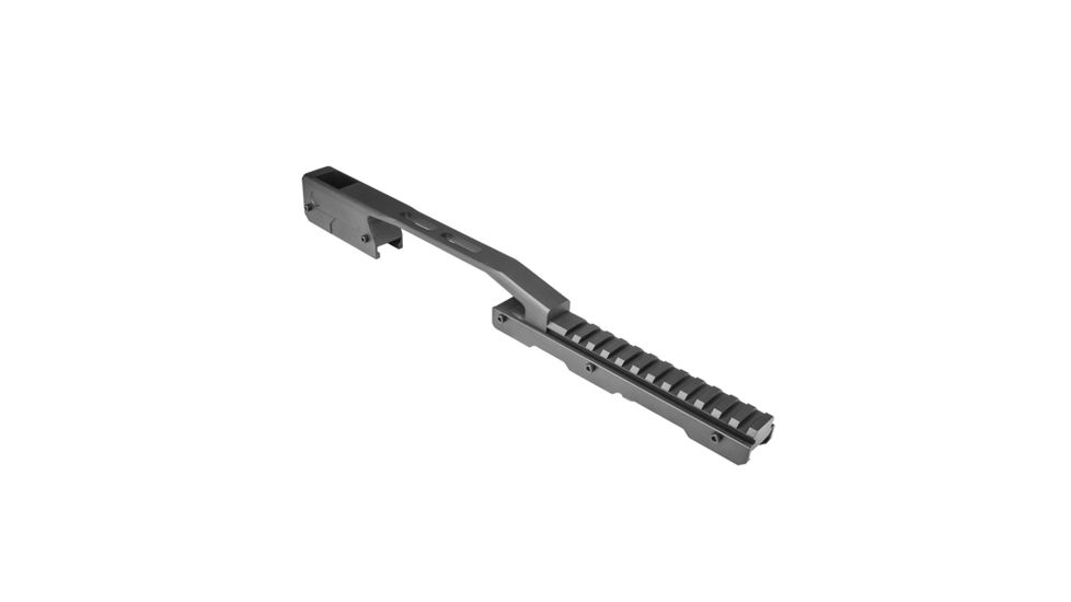 Vism BlastAR Carry Handle Mount,Black w/0.5in Picatinny Rail Riser, VKARCH
