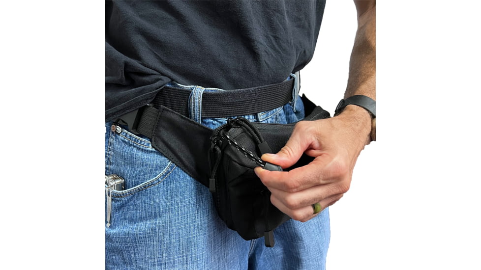 VISM CCW Fanny Pack, Black, CVFP3057B