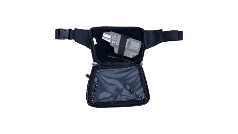 VISM CCW Fanny Pack, Black, CVFP3057B