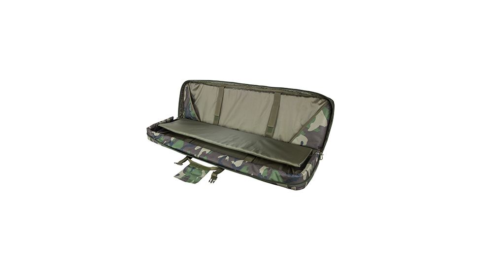 VISM Double Carbine Rifle Case 42in, Woodland Camo CVDC2946WC-42