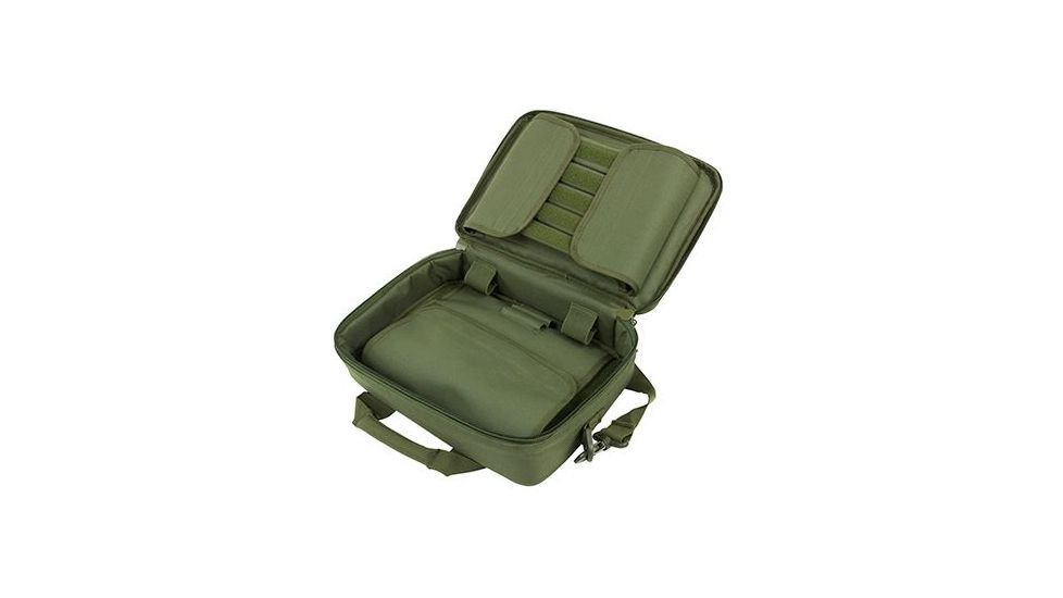 VISM Double Range Pistol Bag, Green CPDX2971G