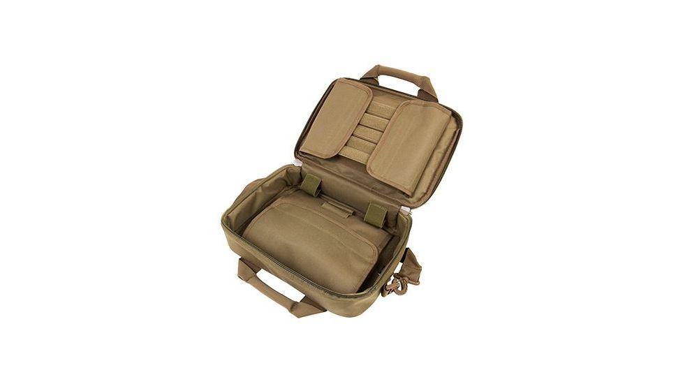 VISM Double Range Pistol Bag, Tan CPDX2971T