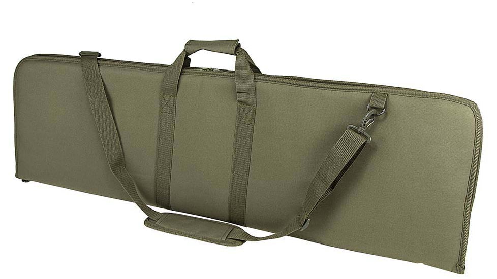 VISM Deluxe Rifle Case, 42in, Green, CVDRC2996G-42