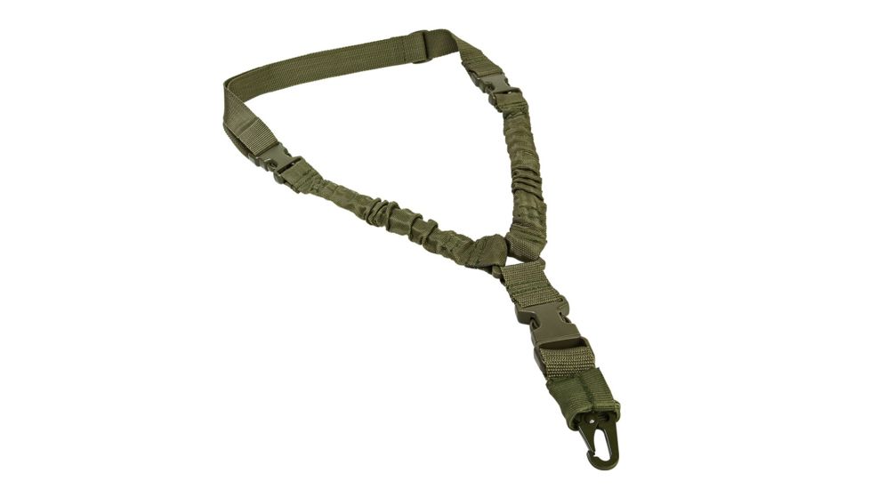 Vism Deluxe Single Point Bungee Sling, Green, ADBS1PG