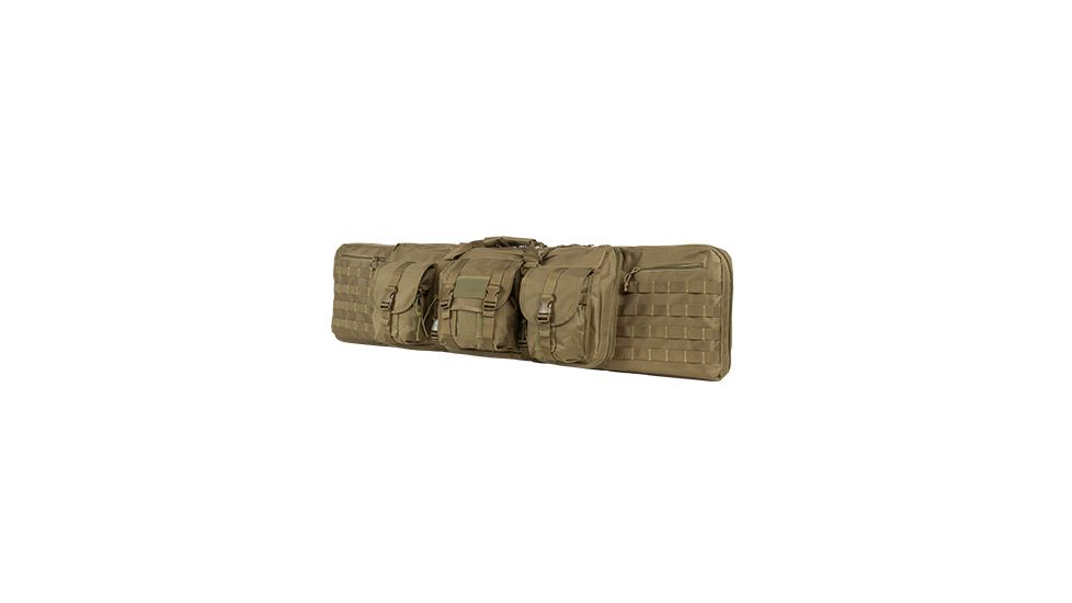 VISM Double Carbine 46in Deluxe Soft Gun Case, Tan CVDC2946T-46
