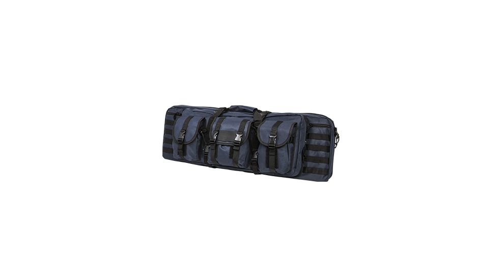 VISM Double Carbine Gun Case, Blue w/ Black Trim, 36in CVDC2946BL-36