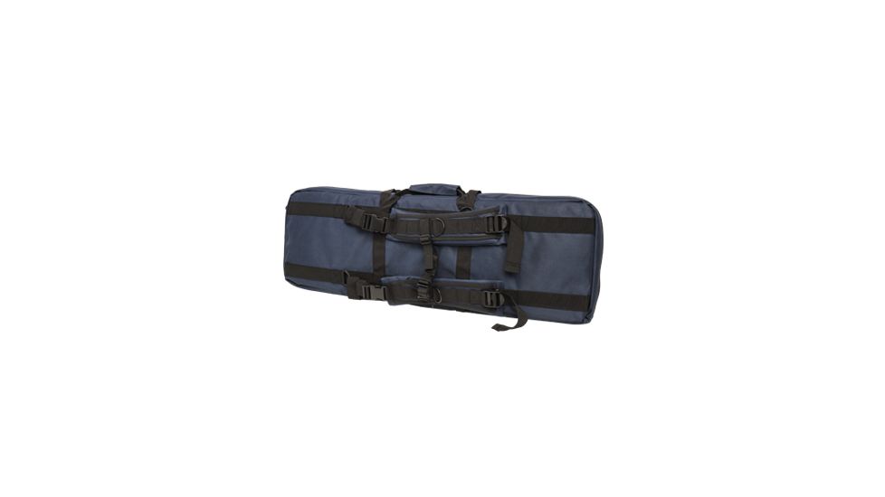 VISM Double Carbine Gun Case, Blue w/ Black Trim, 36in CVDC2946BL-36