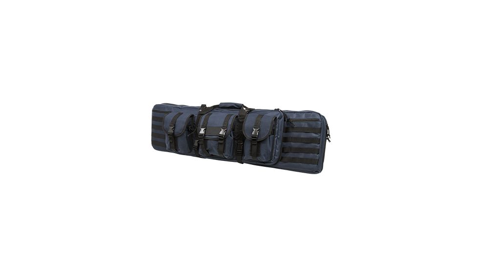 VISM Double Carbine Gun Case, Blue w/ Black Trim, 42in CVDC2946BL-42