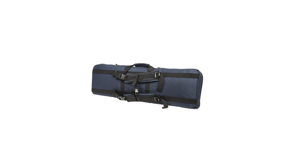 VISM Double Carbine Gun Case, Blue w/ Black Trim, 42in CVDC2946BL-42