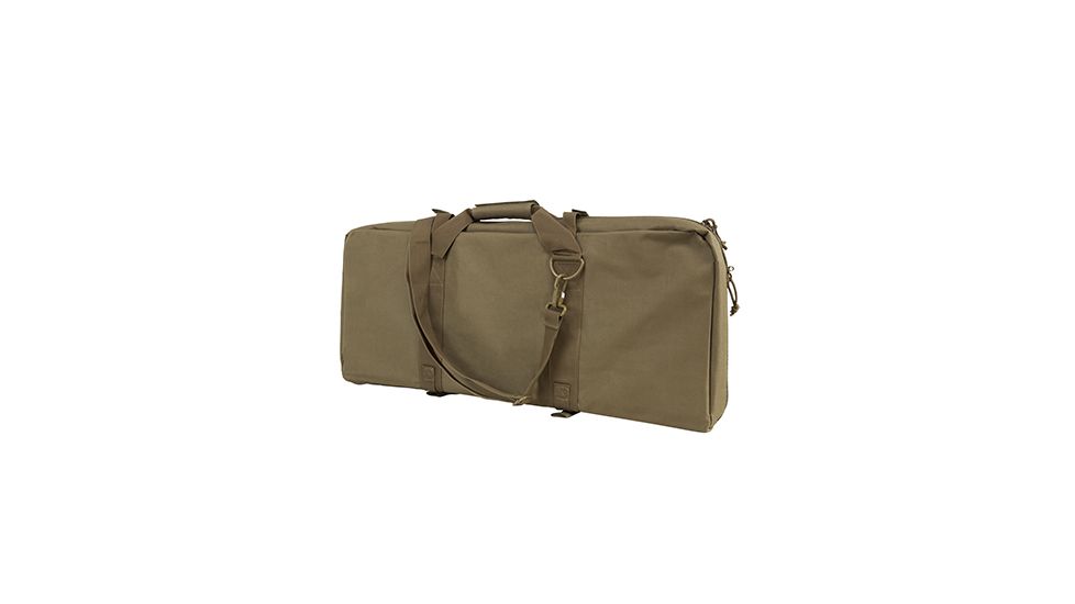 VISM Heavy Duty 28in Deluxe AR15/AK Carbine Pistol Case, Tan CVCPD2962T-28
