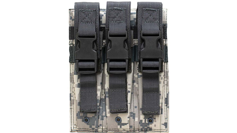 VISM Hicap Pistol Triple Magazine Pouch, Digital Camo, CVMP3030D