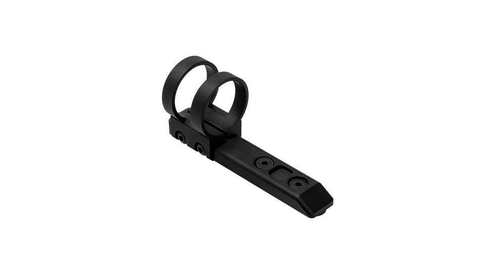Vism Keymod 1in Extended Flashlight Mount/Standard, Black VMFLKM