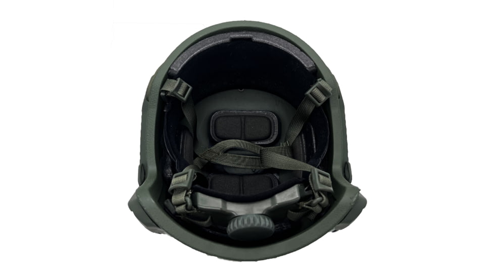 VISM Level IIIA Fast Helmet, Green, Large, BPFHLG