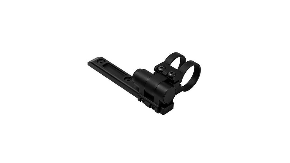 Vism M-Lok 1in Extended Flashlight Mount/Modular, Black VMFLMLMR
