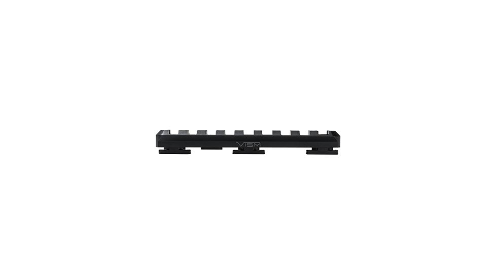 VISM M-LOK Accessory Picatinny Rail, Black, Medium VMML6