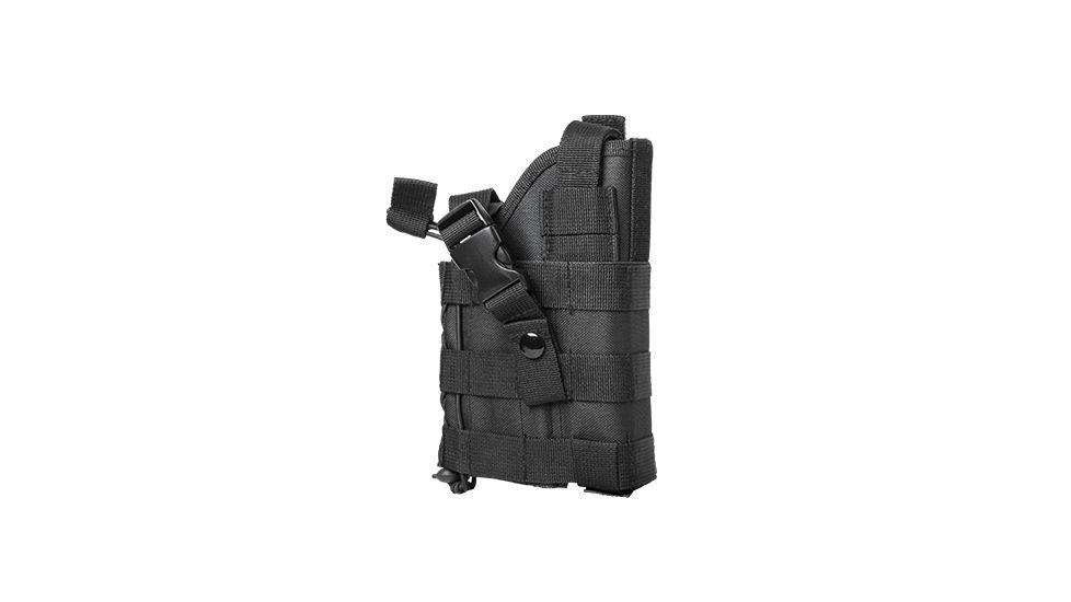 VISM Modular Molle Pistol Holster/Black, BLACK CVHOL2953B