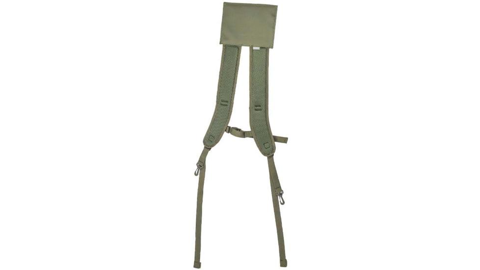 VISM MOLLE Backpack Straps, Green, CVMBPS3035G