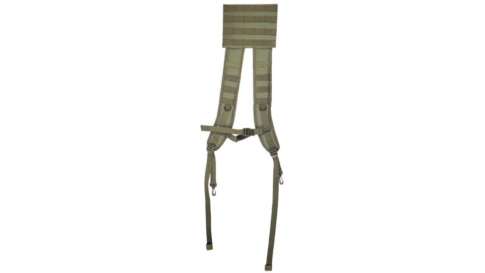 VISM MOLLE Backpack Straps, Green, CVMBPS3035G