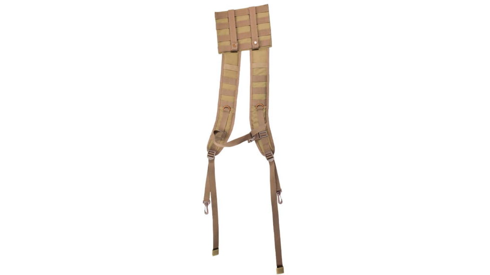 VISM MOLLE Backpack Straps, Tan, CVMBPS3035T