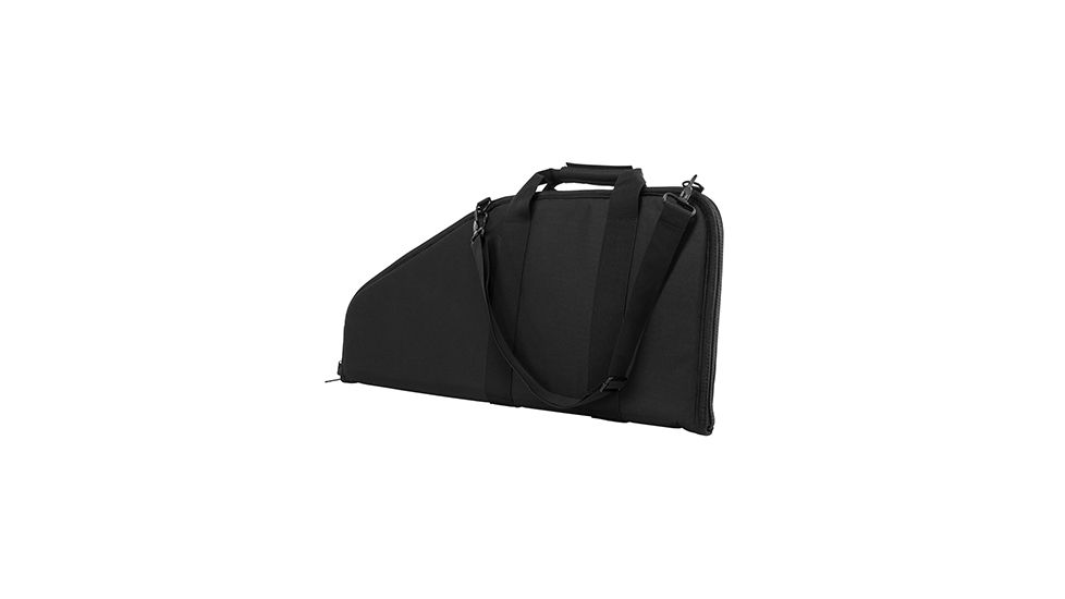 VISM Padded 28in AR15/AK Carbine Pistol Case w/Shoulder Sling 2907, Black, Rifle Shaped CVCP2961B-28