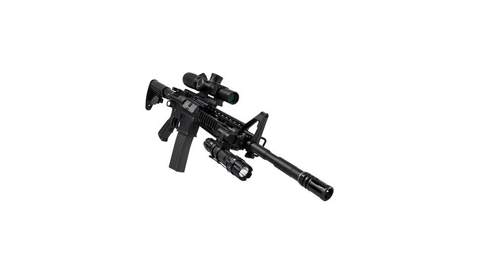 Vism Picatin ny 1in Extended Modular Ring Mount, Black VMFLPRMR