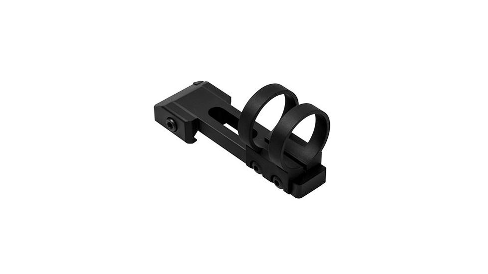 Vism Picatin ny 1in Extended Ring Mount, Black VMFLPR