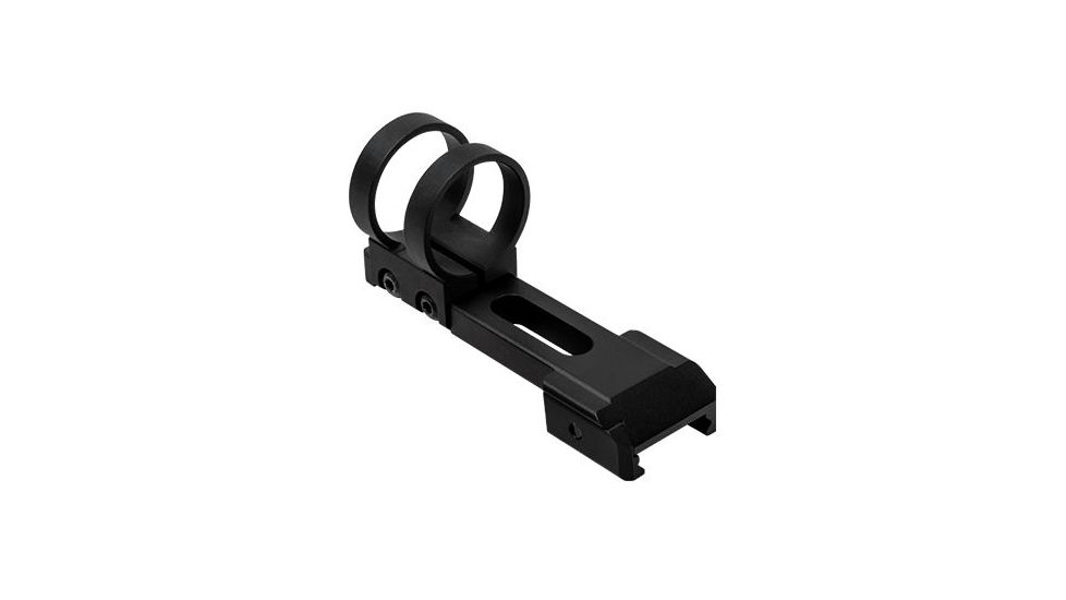 Vism Picatin ny 1in Extended Ring Mount, Black VMFLPR