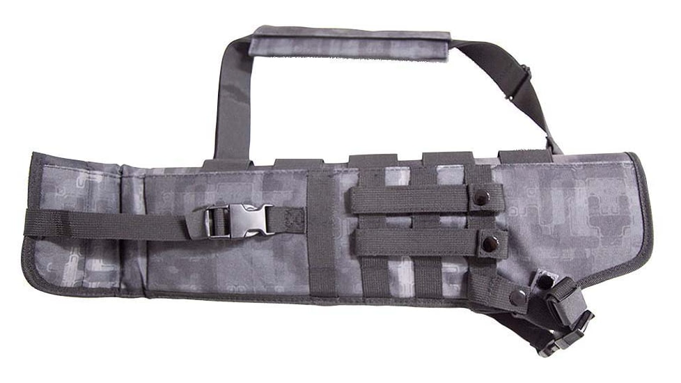 VISM SBS/AOW Short Barrel Scabbard, Ncstar Dark Camo, CVXSCB3016ND