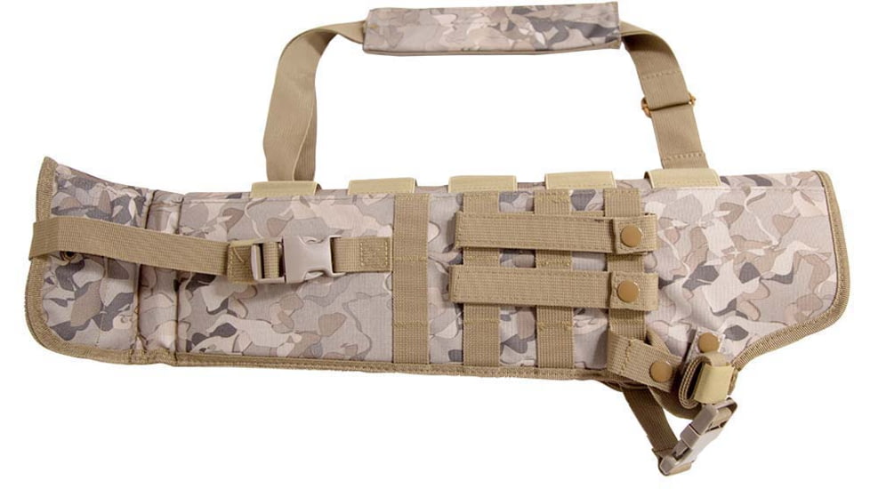 VISM SBS/AOW Short Barrel Scabbard, Ncstar Tan Camo, CVXSCB3016NC