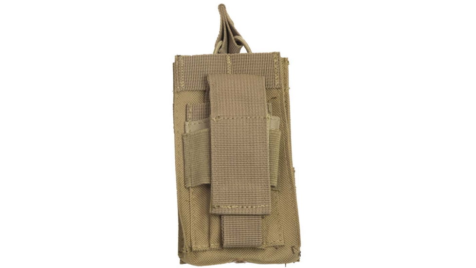 VISM Single AR/Pistol Mag Pouch, Tan, CVAR1MP3037T