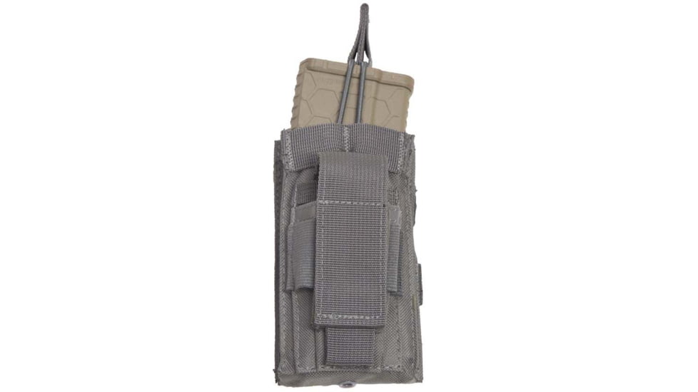 VISM Single AR/Pistol Mag Pouch, Urban Gray, CVAR1MP3037U