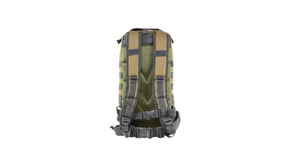 VISM Small Backpack, Tan with Urban Gray Trim CBSTU2949
