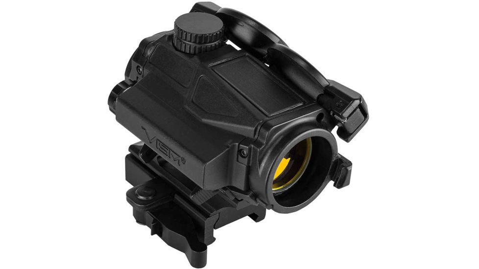 VISM SPD Solar Combat Red Dot Reflex Optic, Picatinny/ MIL-STD 1913, Black, VDBSOLC