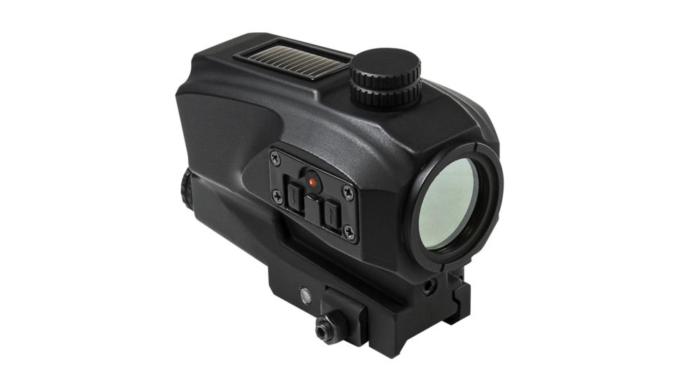 Vism SPD Solar Reflex Red Dot Sight /Quick Release Picatinny Mount, Black, VDBSOL130