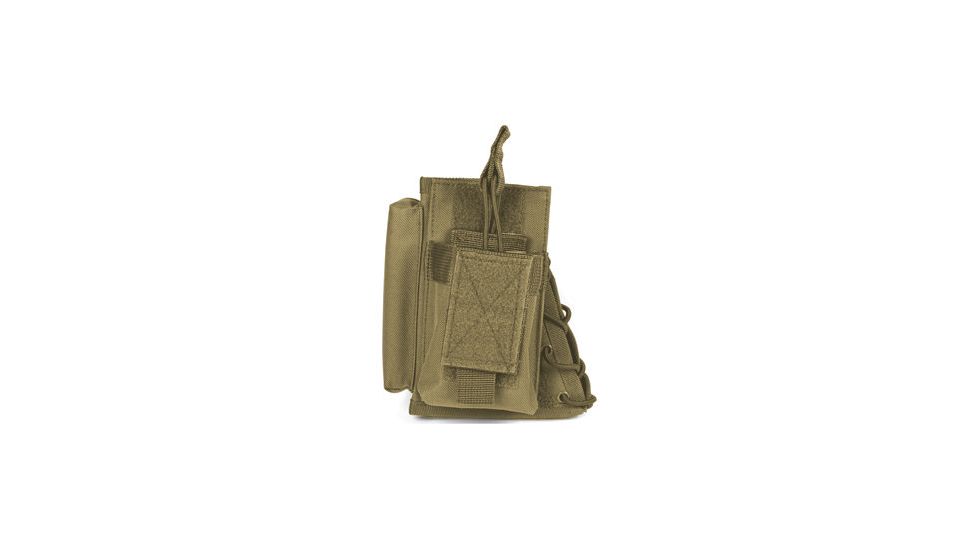Vism Stock Riser With Mag Pouch, Tan CVSRMP2925T 