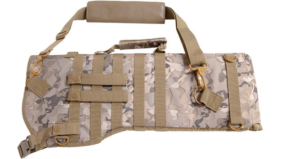 VISM Tac Rifle Scabbard, Ncstar Tan Camo, CVRSCB2919NC