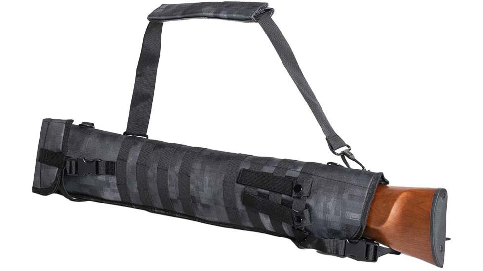 VISM Tac Shotgun Scabbard, Ncstar Dark Camo, CVSCB2917ND