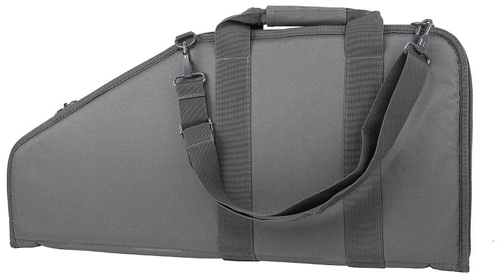 Vism By Ncstar Ar &amp; Ak Pistol, Subgun Gun Case 2907, 28In X 13In, Urban Gray, CVCP2961U-28